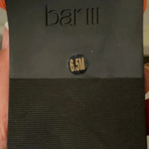 Bar III Womens Solid Slip-On Casual Pool Slides Sandals Orange size 6.5 - Picture 5 of 11